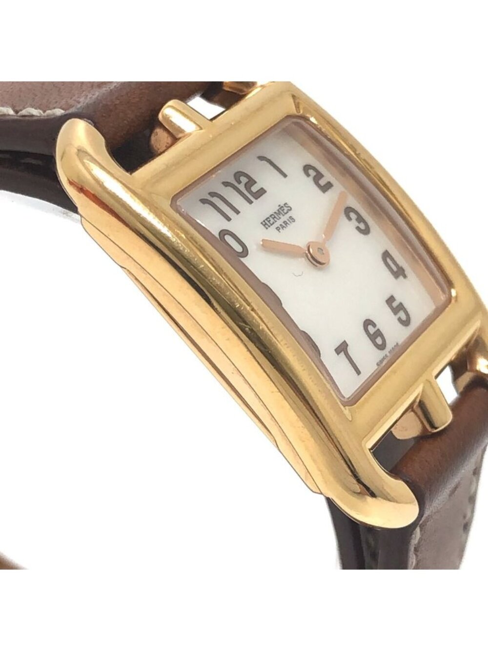 Hermes Watch 18k Pink Gold Cape Cod Double Tour - Picture 6 of 9